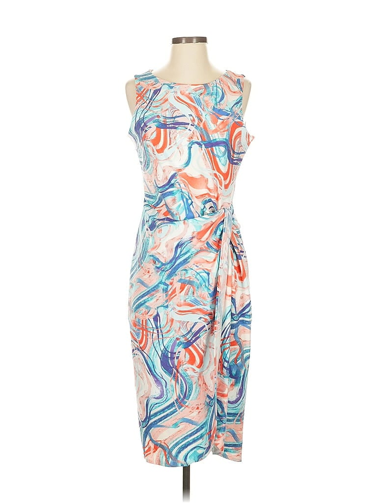 Pre-owned Tahari By Asl Cocktail Dress In Blue