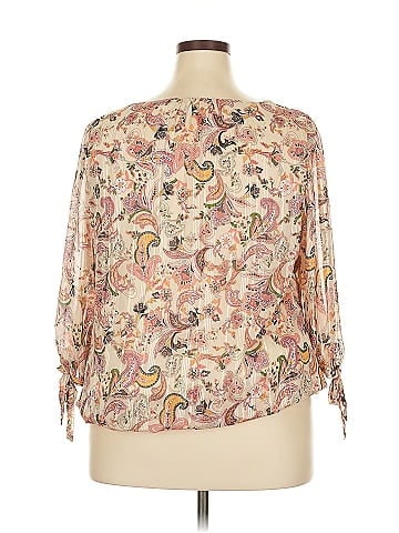 Roz & Ali 3/4 Sleeve Blouse (view 2)