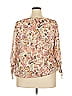 Roz & Ali Ivory 3/4 Sleeve Blouse Size 2X - photo 2