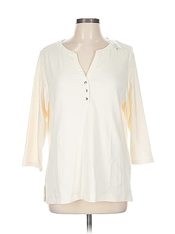 Isaac Mizrahi LIVE! 3/4 Sleeve T-Shirt (view 1)