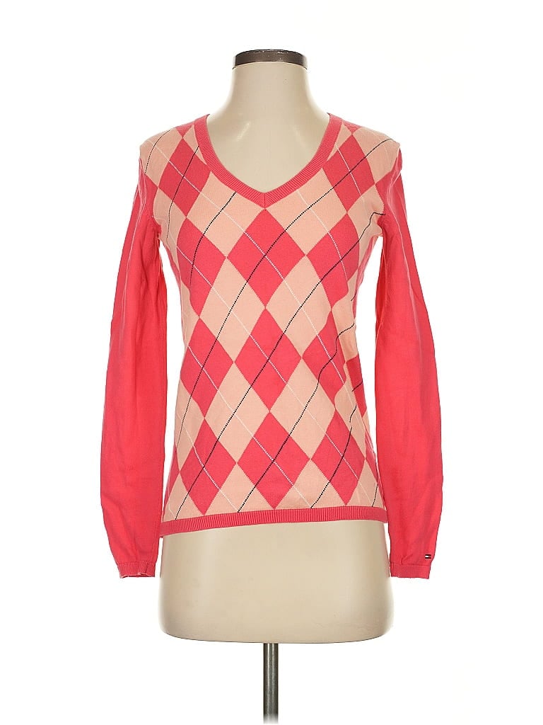 TOMMY HILFIGER Pre-owned Pullover Sweater In Red