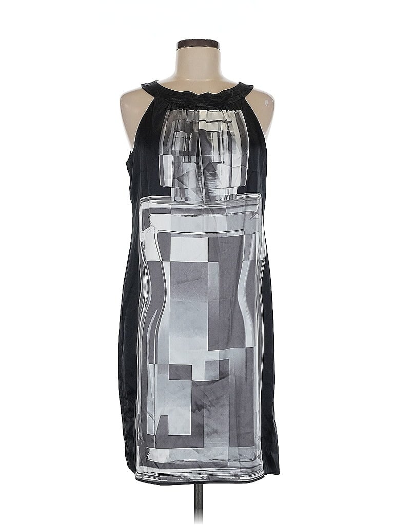 Pre-owned Taylor Cocktail Dress In Silver