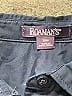 Roaman's Blue 3/4 Sleeve Button-Down Shirt Size 30 - photo 3