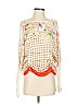 Tiny 100% Polyester Orange 3/4 Sleeve Blouse Size XS - photo 1