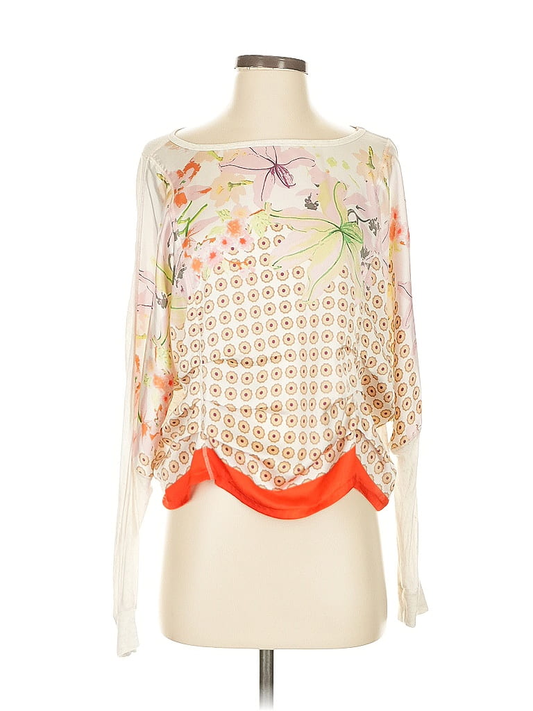Tiny 100% Polyester Orange 3/4 Sleeve Blouse Size XS - photo 1