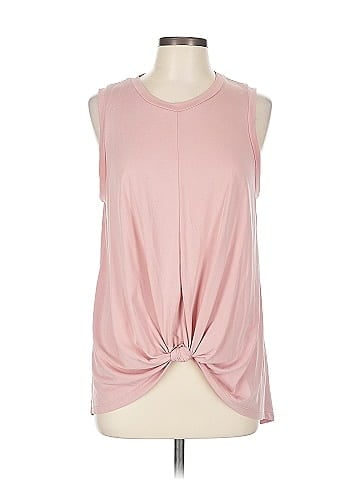Pink Lily Sleeveless Top (view 1)
