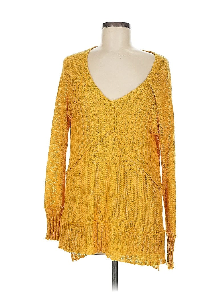 Pre-owned Rip Curl Pullover Sweater In Yellow