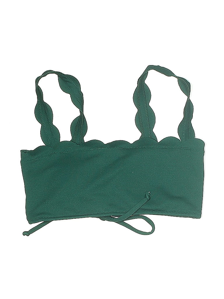 Zaful Green Swimsuit Top Size 4 - photo 1