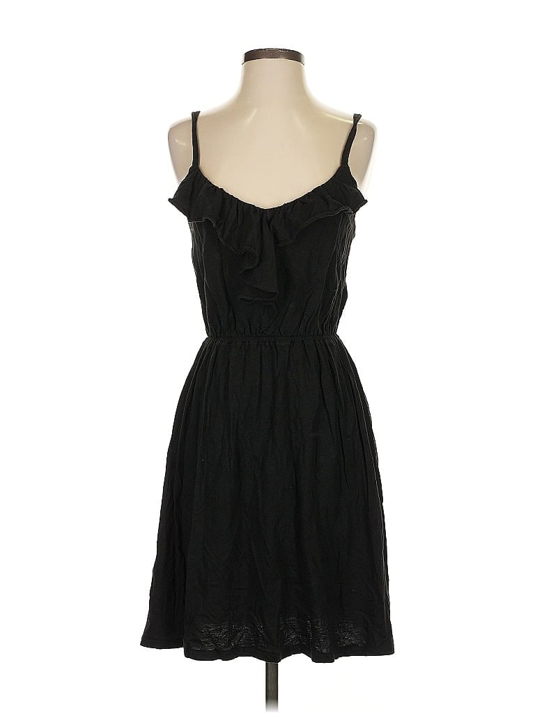 Pre-owned Ann Taylor Loft Casual Dress In Black