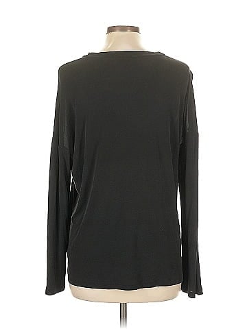 Eileen Fisher Long Sleeve Silk Top (view 2)