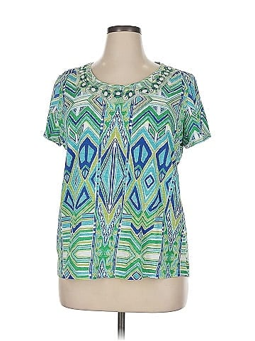 Chico's Short Sleeve Blouse (view 1)