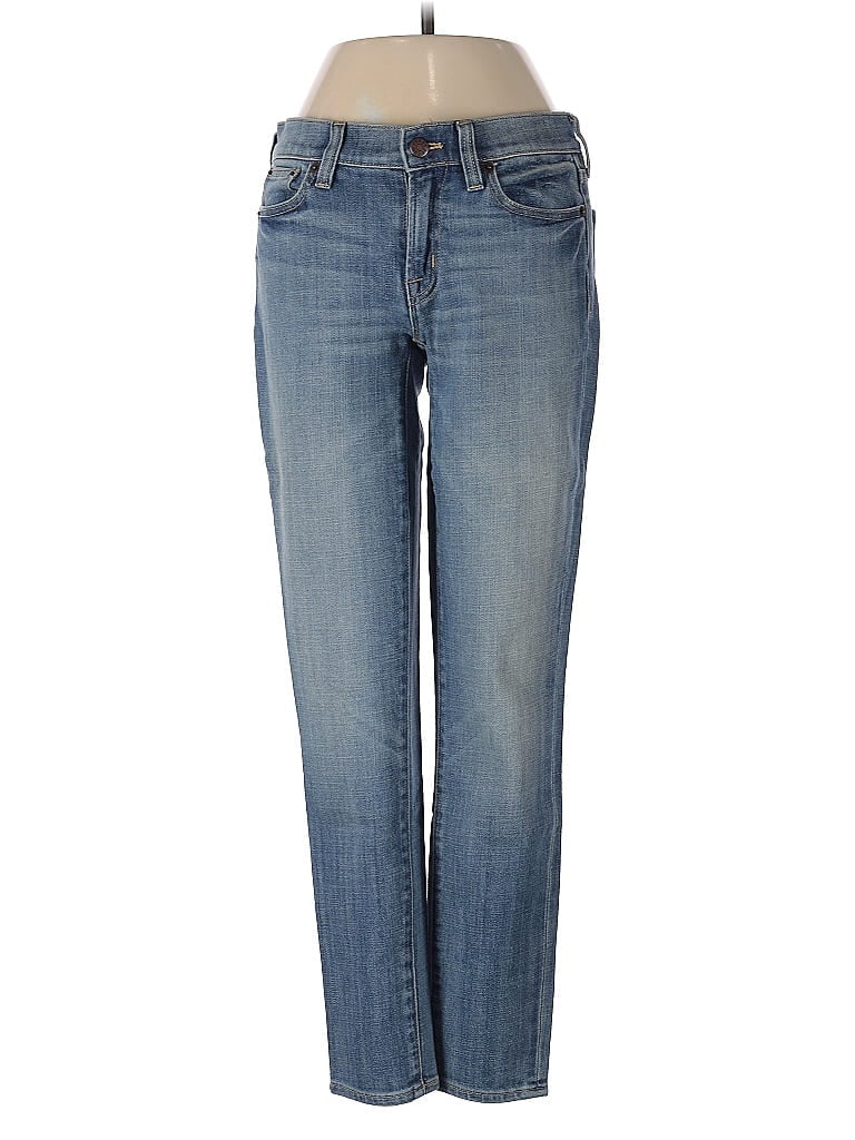 Pre-owned J.crew Factory Store Jeans In Blue