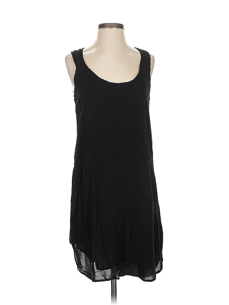 James Perse 100% Viscose Black Sleeveless T-Shirt Size 2 - photo 1