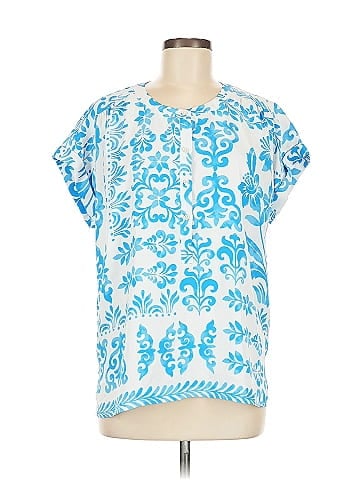 Ann Taylor Short Sleeve Blouse (view 1)