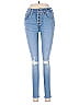 Lucky Brand Hearts Blue Jeans Size 25 waist - photo 1