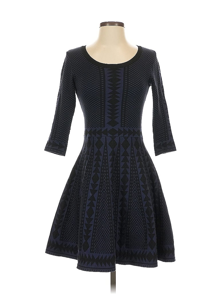 Pre-owned Nina Leonard Casual Dress In Black