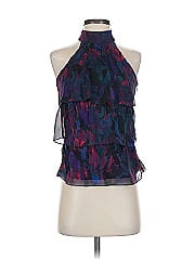 Armani Exchange Sleeveless Silk Top