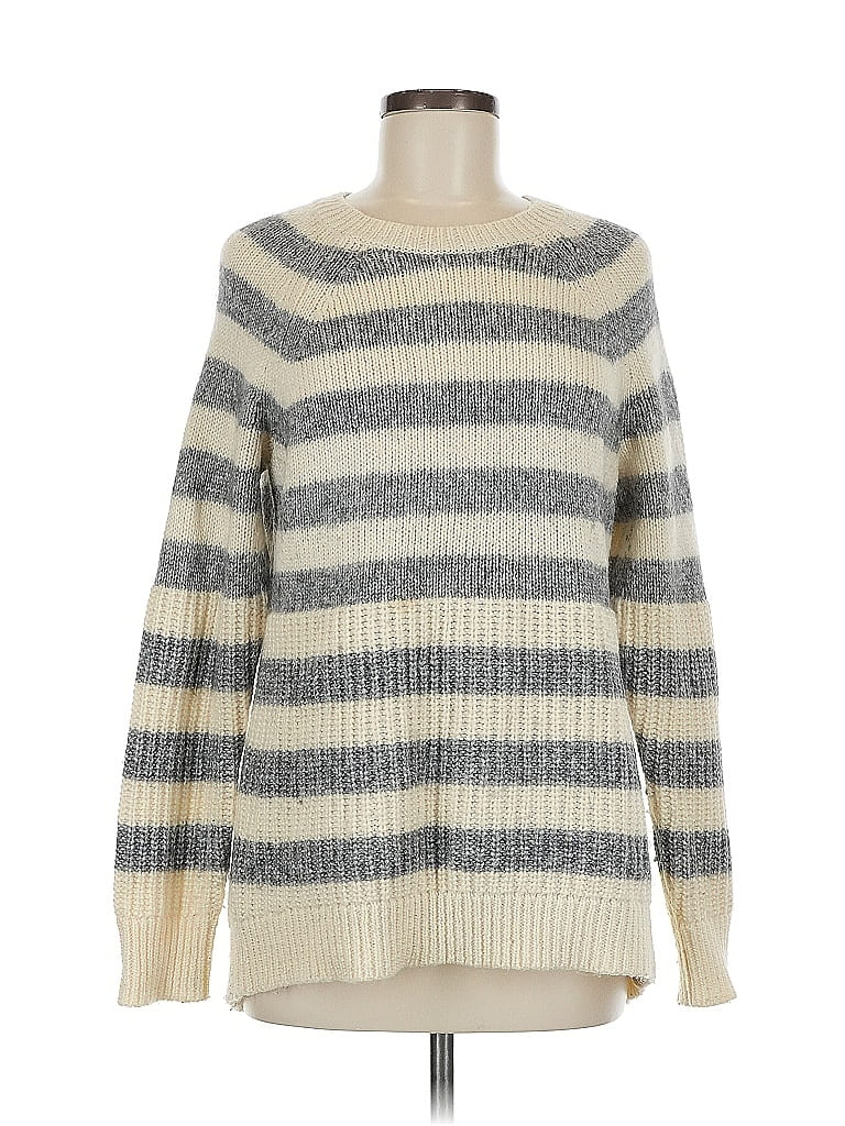 Pre-owned Banana Republic Pullover Sweater In Gray
