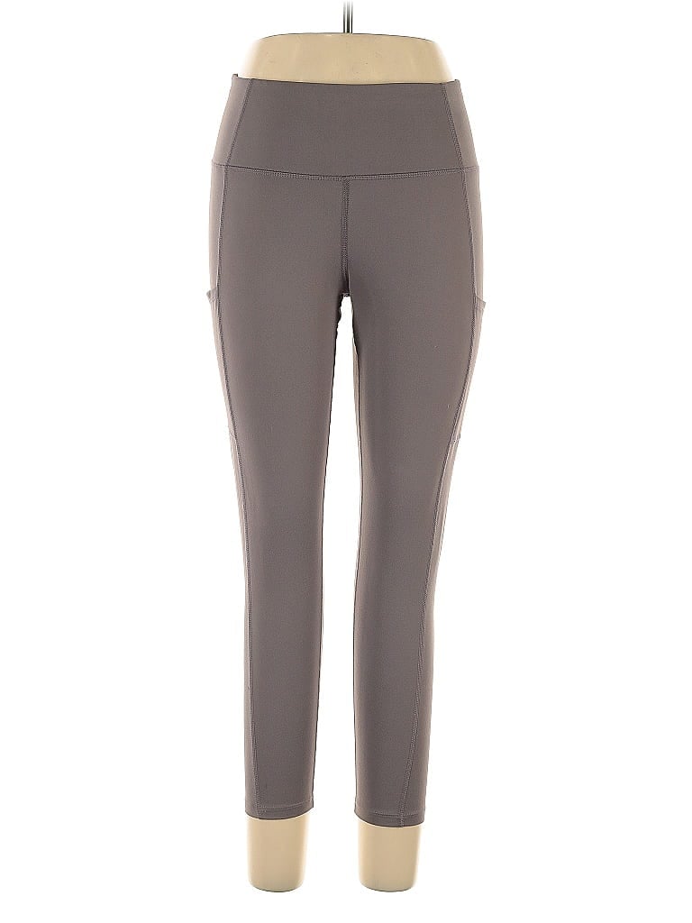 Pre-owned Assorted Brands Active Pants In Gray