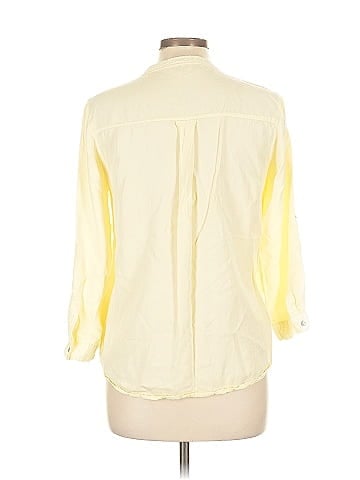 Love Tree 3/4 Sleeve Button-Down Shirt (view 2)