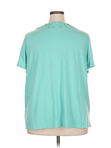 Liz & Me Short Sleeve Blouse (view 2)