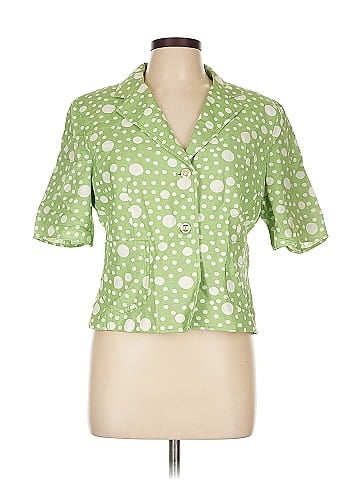 Larry Levine Short Sleeve Blouse (view 1)