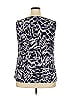 Kasper Blue Sleeveless Blouse Size 2X - photo 2