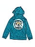 Team Apparel 100% Polyester Teal Pullover Hoodie Size 6X - photo 1
