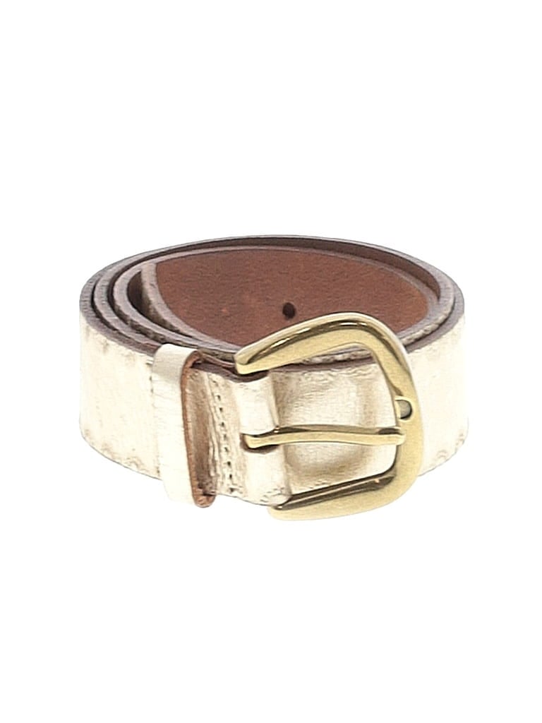J Brand Ivory Gold Belt Size XS - photo 1