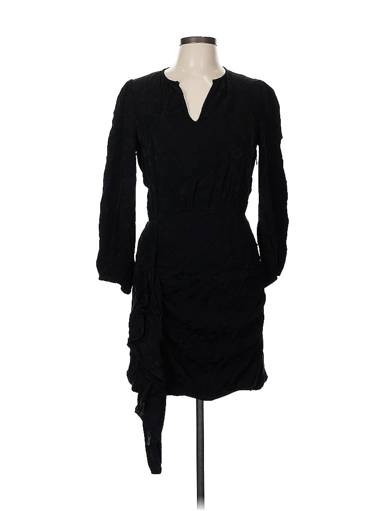 Pre-owned Shoshanna Cocktail Dress In Black