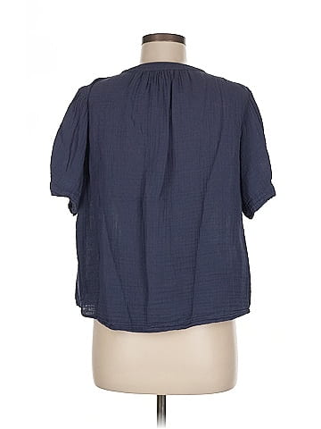 Velvet by Graham & Spencer Short Sleeve Blouse (view 2)