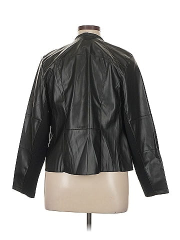 Bagatelle Faux Leather Jacket (view 2)