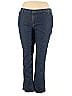 Carhartt Solid Blue Jeans Size 3X (estimated) - photo 1