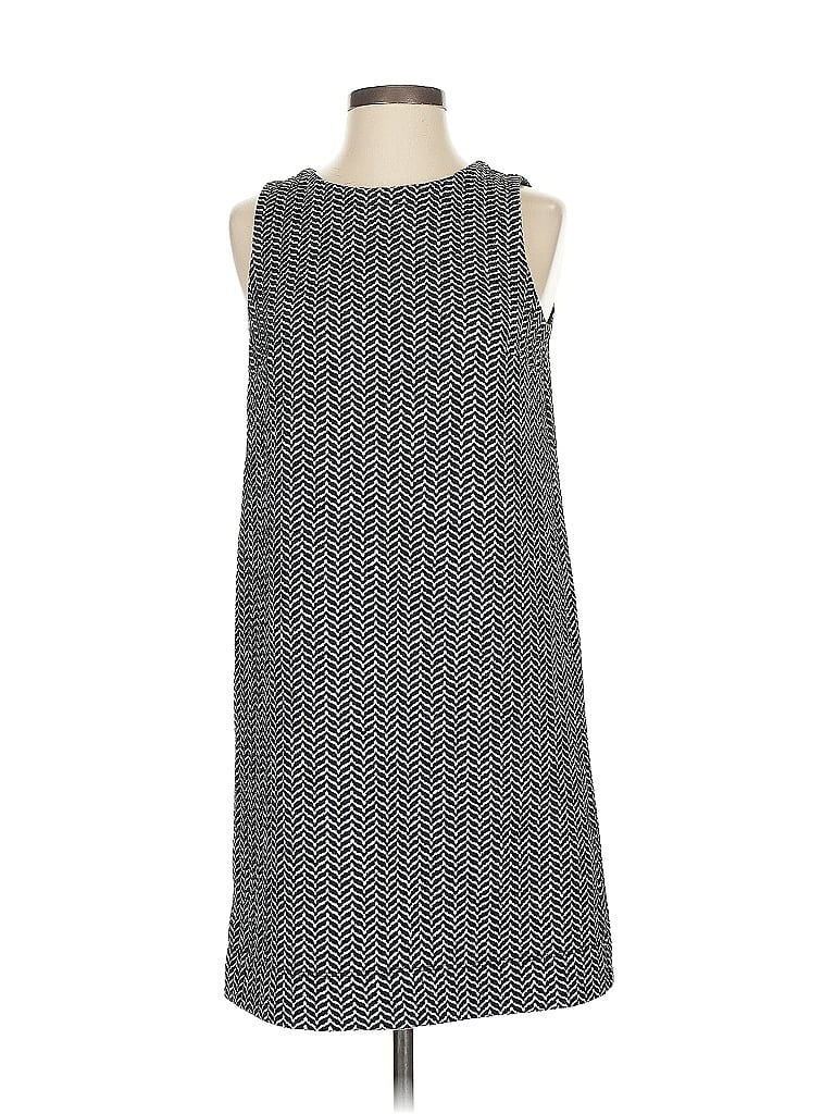 Pre-owned Ann Taylor Loft Casual Dress In Gray