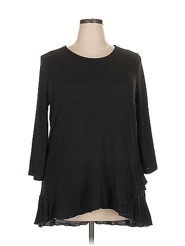 Suzanne Betro 3/4 Sleeve Top (view 1)