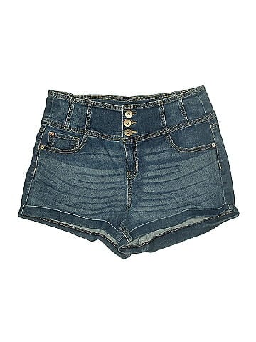 No Boundaries Denim Shorts (view 1)