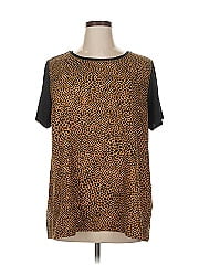 Logo By Lori Goldstein Short Sleeve Blouse