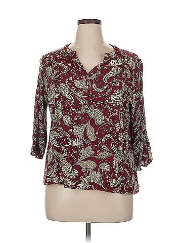 Fun2Fun 3/4 Sleeve Blouse (view 1)
