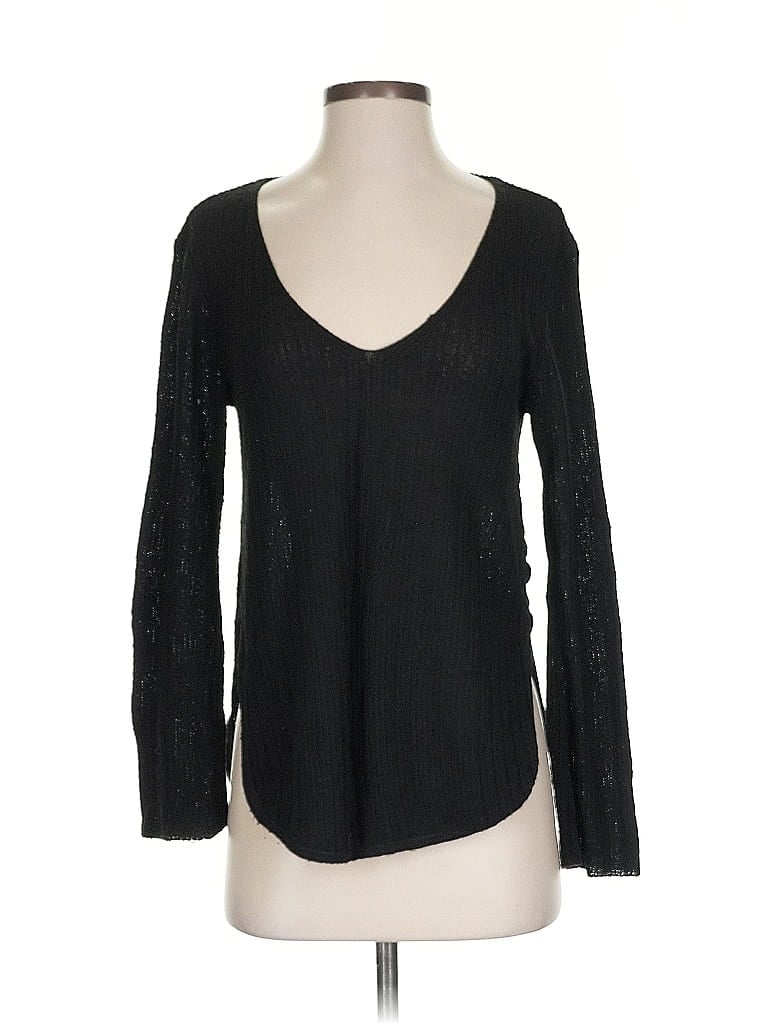 Pre-owned Express Pullover Sweater In Black