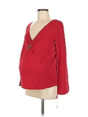Liz Lange Maternity For Target Long Sleeve Blouse