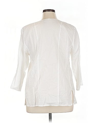 Eileen Fisher 3/4 Sleeve Blouse (view 2)