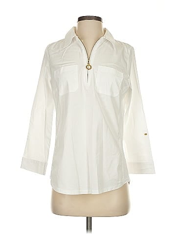 Emily Daniels 3/4 Sleeve Button-Down Shirt (view 1)