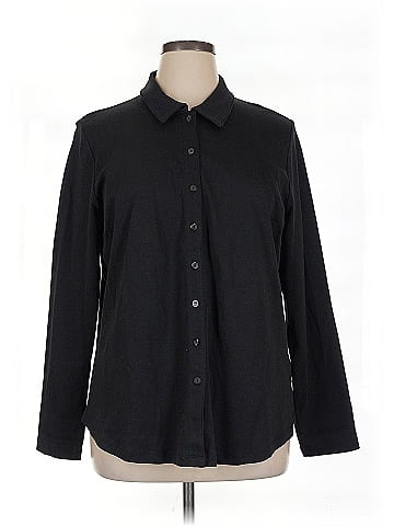Isaac Mizrahi LIVE! Long Sleeve Button-Down Shirt (view 1)