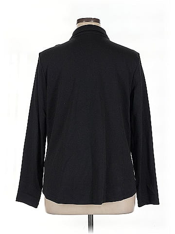 Isaac Mizrahi LIVE! Long Sleeve Button-Down Shirt (view 2)