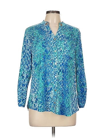 Anne Klein Long Sleeve Blouse (view 1)