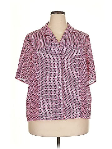 Casual Corner Annex Short Sleeve Silk Top (view 1)