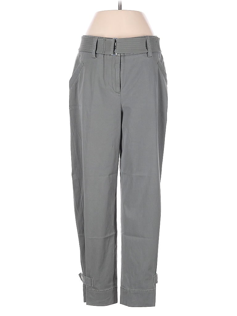 Worth New York Solid Gray Casual Pants Size 4 - photo 1