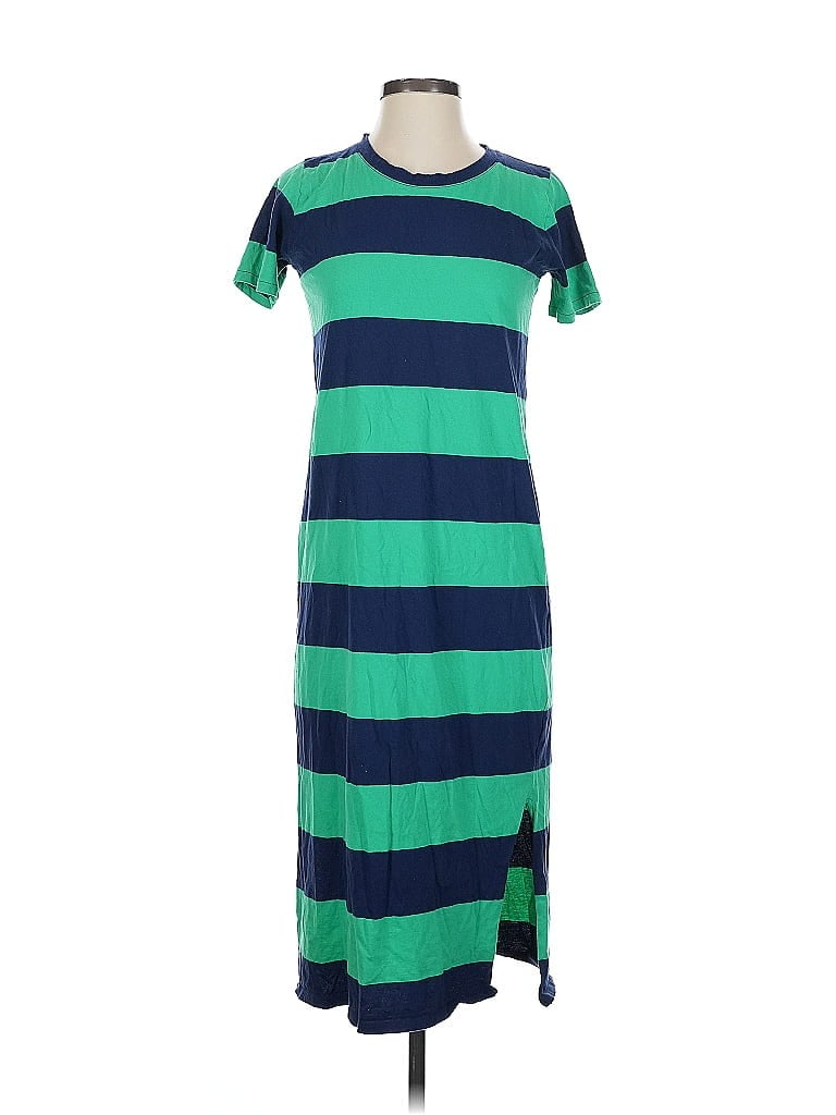 Pre-owned J.crew Factory Store Casual Dress In Green