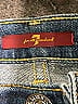 7 For All Mankind Stripes Blue Jeans Size 27 waist - photo 3
