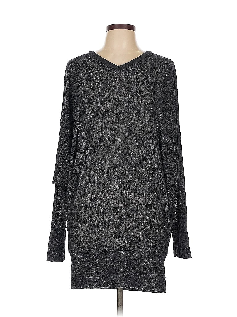 Pre-owned Go Couture Pullover Sweater In Black